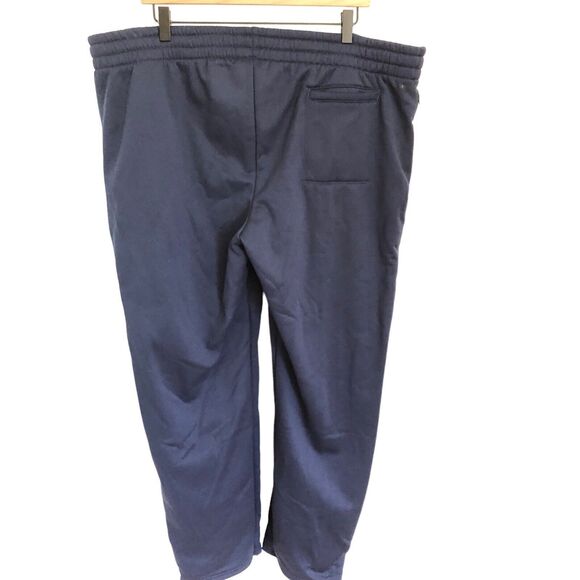 Adidas Training Pants Women’s 2XL Navy Blue Stadium Tapered Aeroready HB6798 NWT - Picture 11 of 16